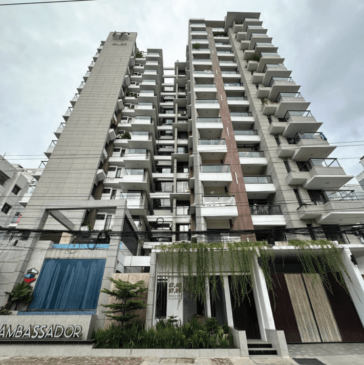 JCX AMBASSADOR | Plot-67-68 & 87-88, Road - 3, 4 & Sabrina Sobhan 4th Avenue, Block-I, Bashundhara R/A, Dhaka-1229